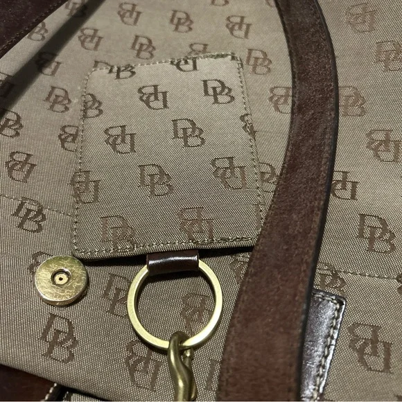 Dooney & Bourke Brown Tote with Classic Design - Picture 11 of 11